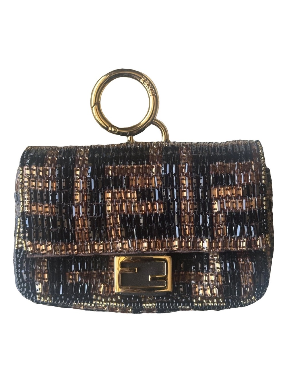 Sequin Fendi baguette nano
